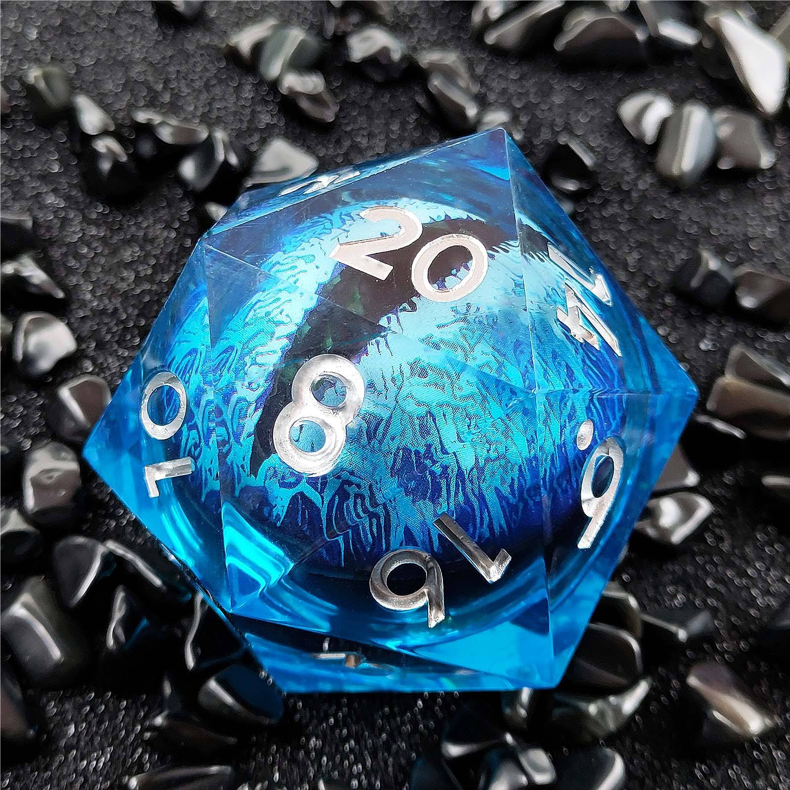 Unbeaten D20 Resin Dice